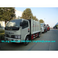 DFAC S3300 caminhão de lixo pequeno capacidade 4-5 ton caminhão de lixo de compressão à venda na América do Sul